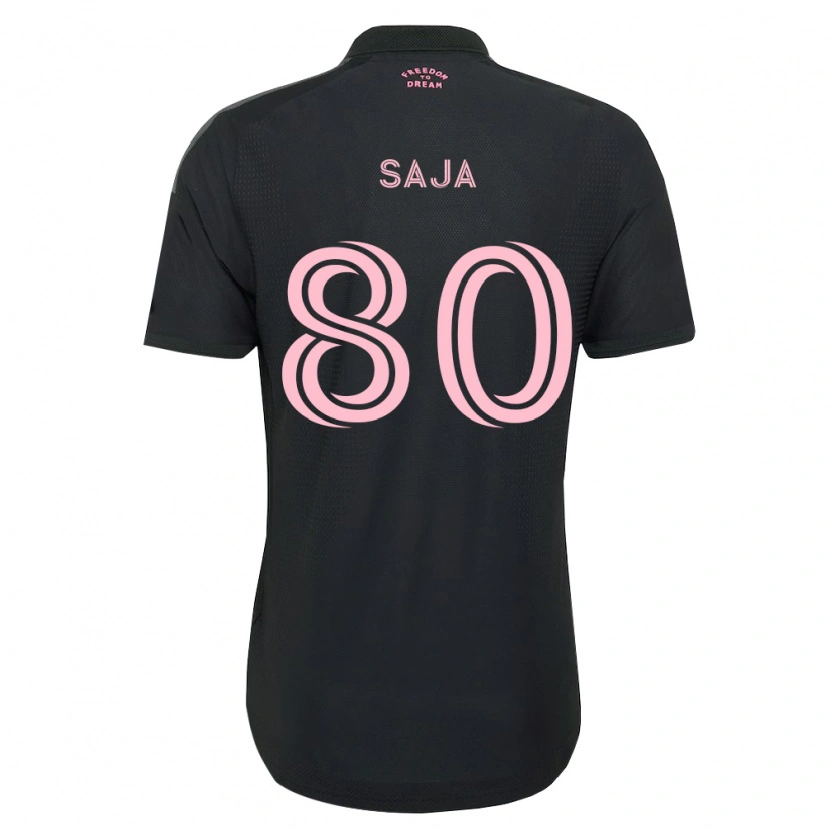 Danxen Herren Mateo Saja #80 Pink Schwarz Weiß Auswärtstrikot Trikot 2026/27 T-Shirt Österreich