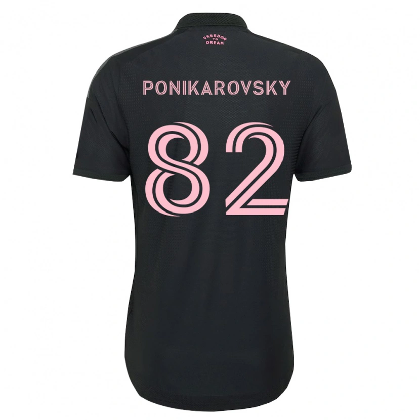 Danxen Herren Max Ponikarovsky #82 Pink Schwarz Weiß Auswärtstrikot Trikot 2026/27 T-Shirt Österreich