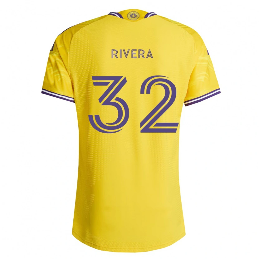 Danxen Herren Wilfredo Rivera #32 Gelb Violett Auswärtstrikot Trikot 2026/27 T-Shirt Österreich