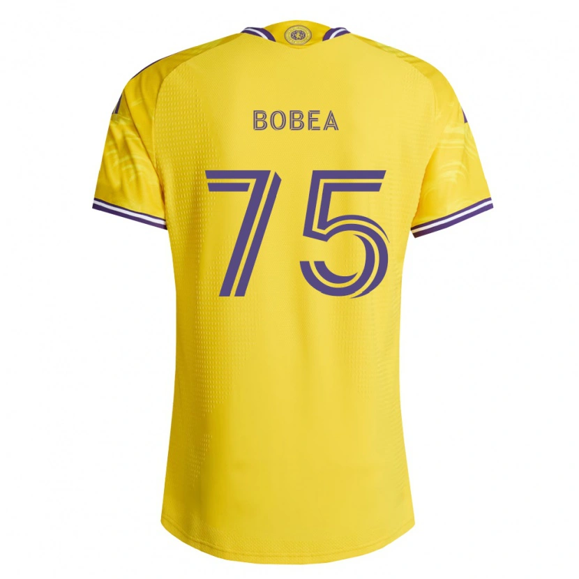 Danxen Herren Nicolás Bobea #75 Gelb Violett Auswärtstrikot Trikot 2026/27 T-Shirt Österreich
