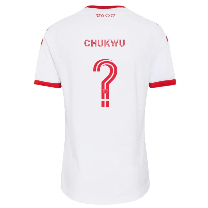 Danxen Herren Robert Chukwu #0 Weiß Rot Schwarz Auswärtstrikot Trikot 2026/27 T-Shirt Österreich