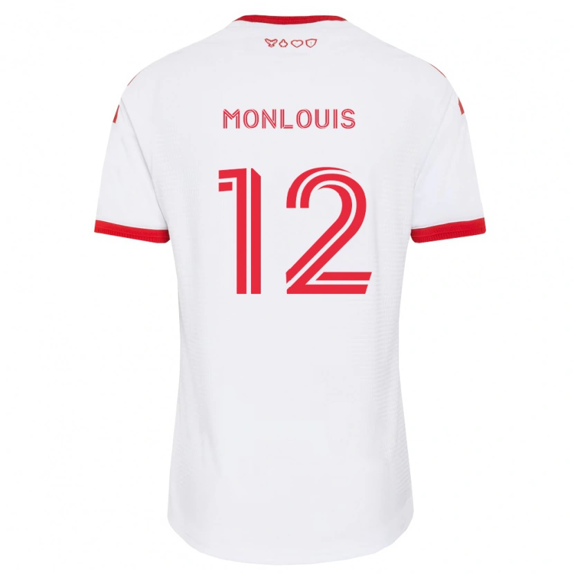 Danxen Herren Zane Monlouis #12 Weiß Rot Schwarz Auswärtstrikot Trikot 2026/27 T-Shirt Österreich