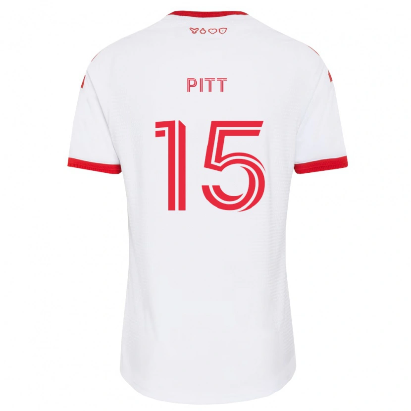 Danxen Herren Christian Pitt #15 Weiß Rot Schwarz Auswärtstrikot Trikot 2026/27 T-Shirt Österreich