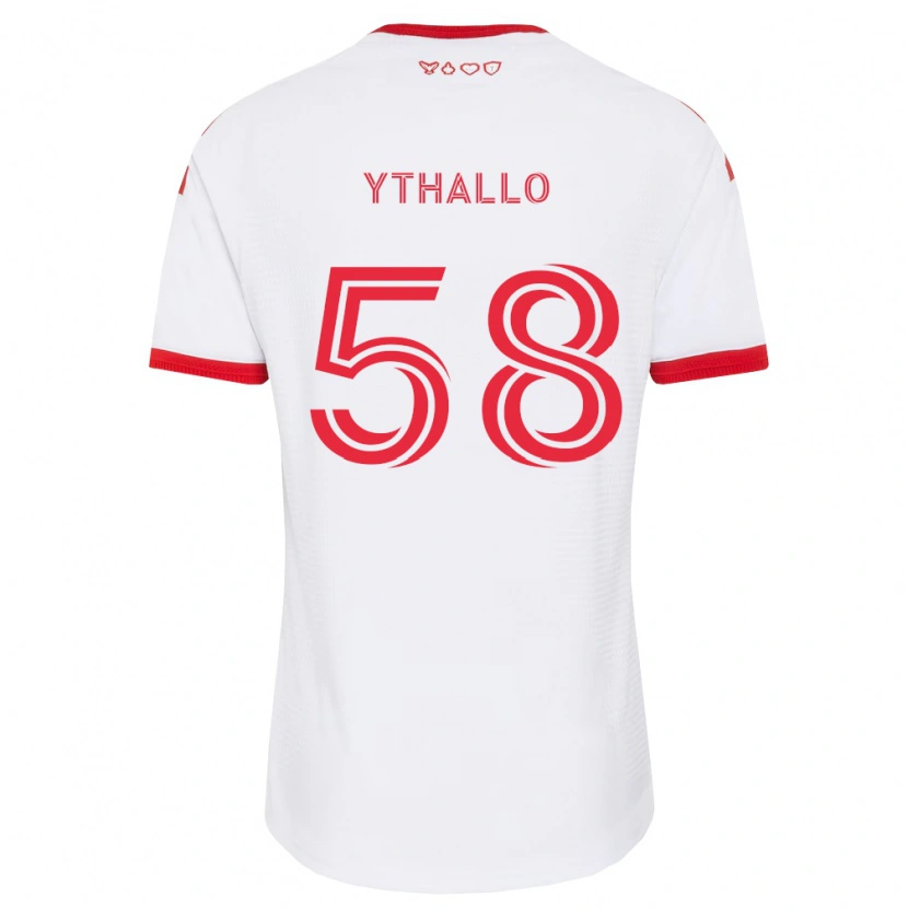 Danxen Herren Ythallo #58 Weiß Rot Schwarz Auswärtstrikot Trikot 2026/27 T-Shirt Österreich