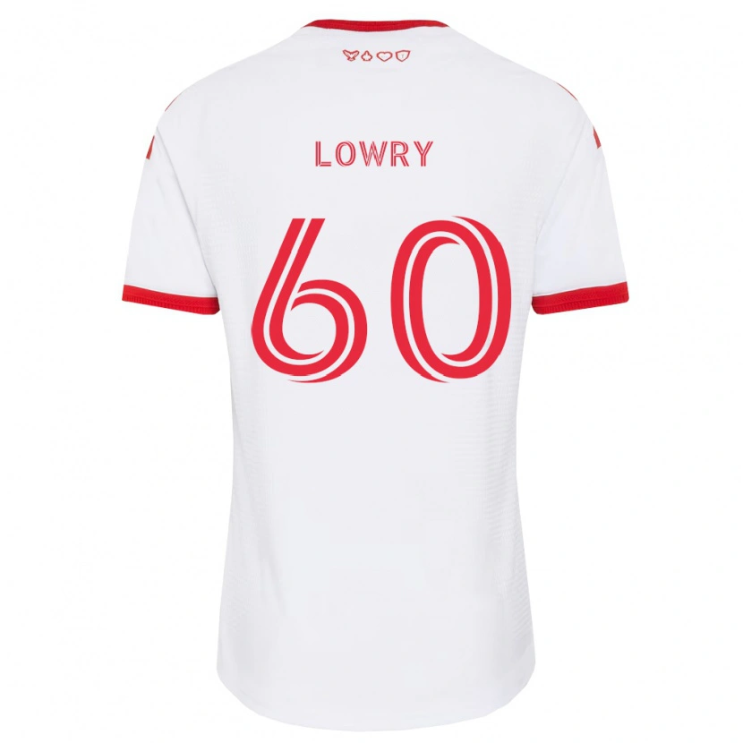 Danxen Herren Benjamin Lowry #60 Weiß Rot Schwarz Auswärtstrikot Trikot 2026/27 T-Shirt Österreich
