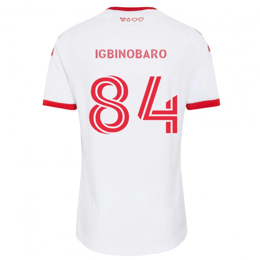 Danxen Herren Philip Igbinobaro #84 Weiß Rot Schwarz Auswärtstrikot Trikot 2026/27 T-Shirt Österreich