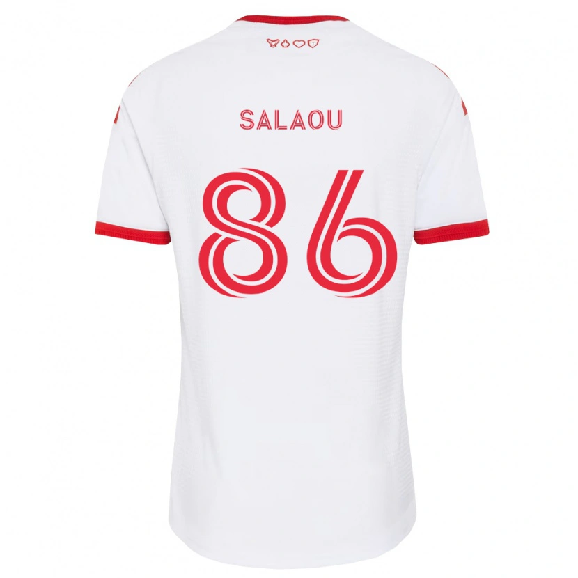 Danxen Herren Abundance Salaou #86 Weiß Rot Schwarz Auswärtstrikot Trikot 2026/27 T-Shirt Österreich