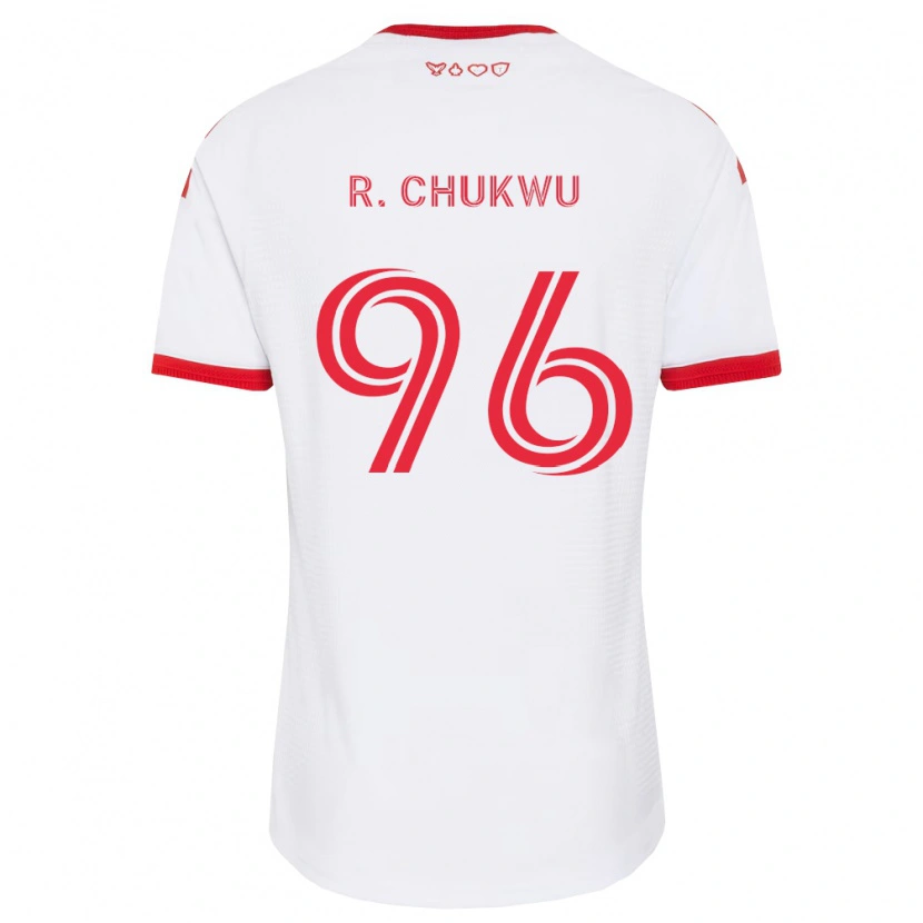 Danxen Herren Richard Chukwu #96 Weiß Rot Schwarz Auswärtstrikot Trikot 2026/27 T-Shirt Österreich
