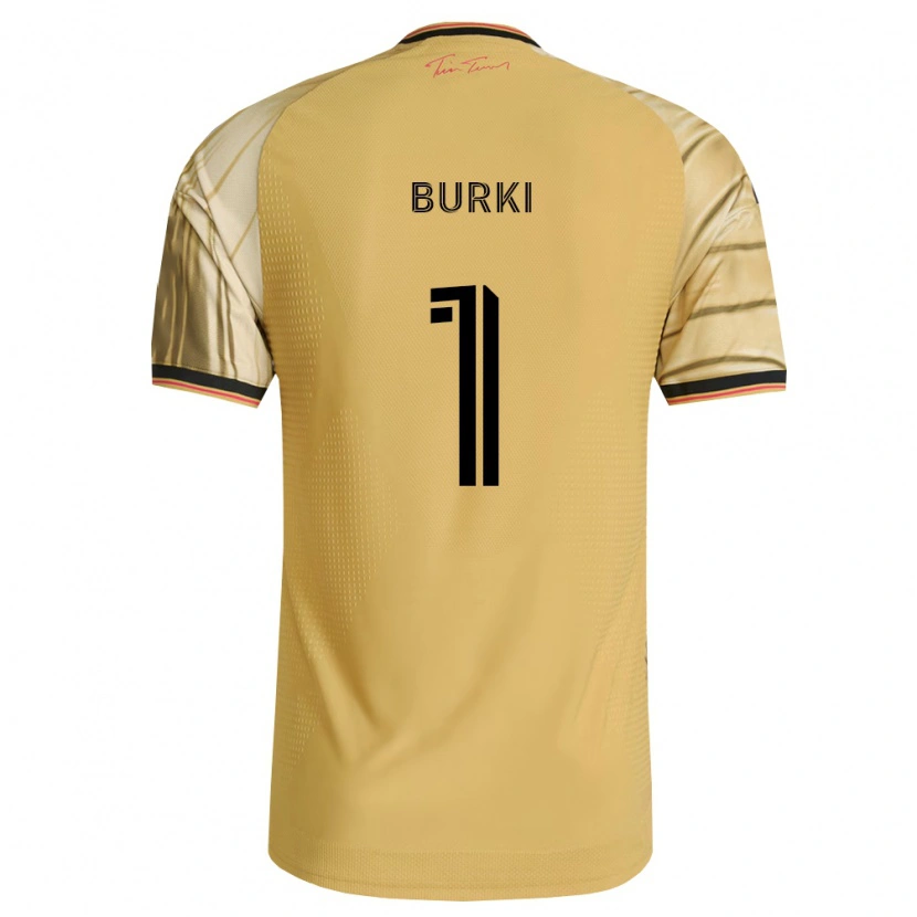 Danxen Herren Roman Bürki #1 Braun Gelb Schwarz Auswärtstrikot Trikot 2026/27 T-Shirt Österreich