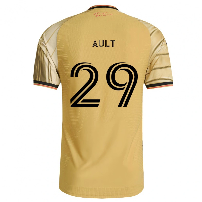 Danxen Herren Palmer Ault #29 Braun Gelb Schwarz Auswärtstrikot Trikot 2026/27 T-Shirt Österreich