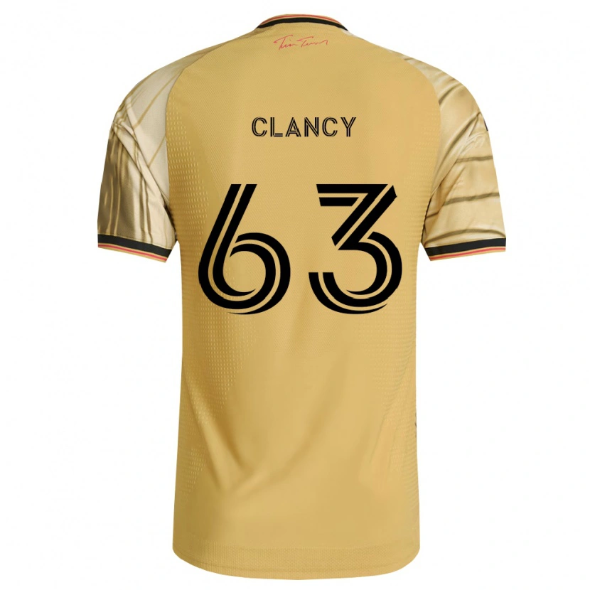 Danxen Herren Trip Clancy #63 Braun Gelb Schwarz Auswärtstrikot Trikot 2026/27 T-Shirt Österreich