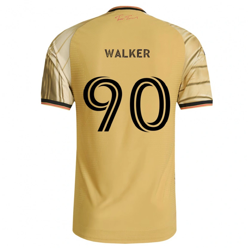 Danxen Herren Eric Walker #90 Braun Gelb Schwarz Auswärtstrikot Trikot 2026/27 T-Shirt Österreich