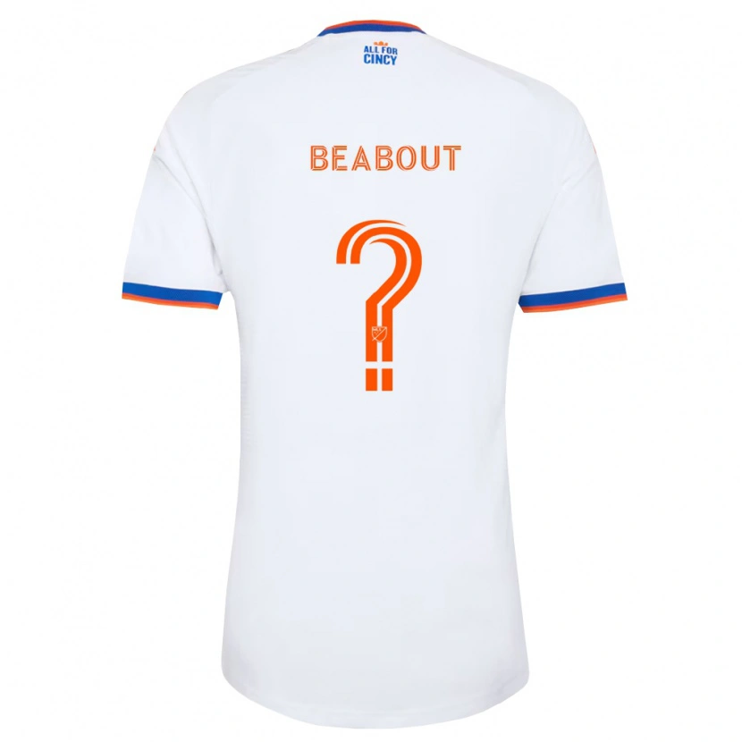 Danxen Herren Oli Beabout #0 Weiß Marineblau Orange Auswärtstrikot Trikot 2026/27 T-Shirt Österreich