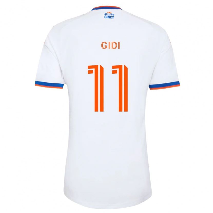 Danxen Herren Samuel Gidi #11 Weiß Marineblau Orange Auswärtstrikot Trikot 2026/27 T-Shirt Österreich
