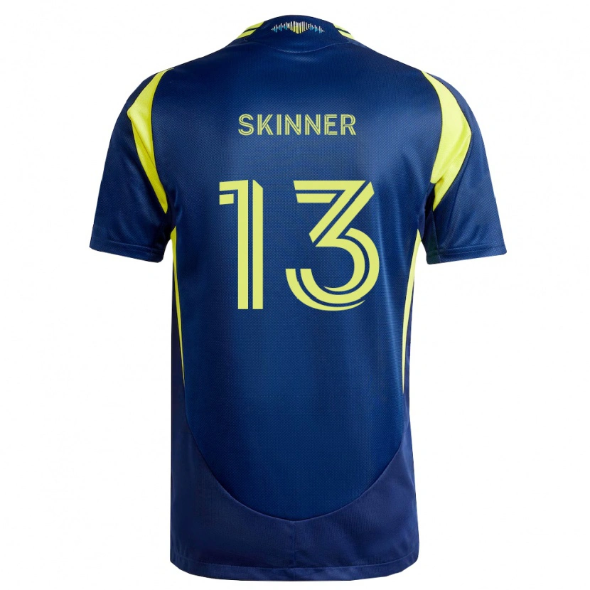 Danxen Herren Joey Skinner #13 Gelb Marineblau Auswärtstrikot Trikot 2026/27 T-Shirt Österreich
