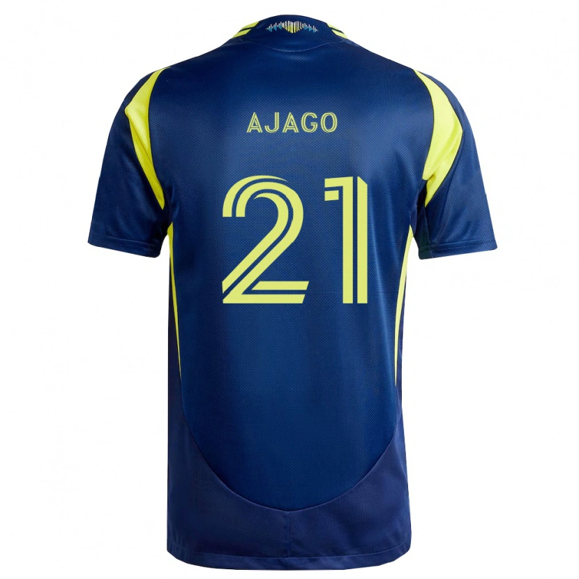 Danxen Herren Forster Ajago #21 Gelb Marineblau Auswärtstrikot Trikot 2026/27 T-Shirt Österreich