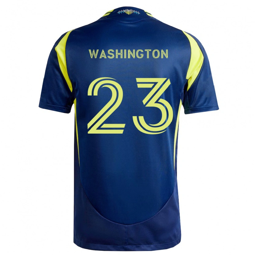 Danxen Herren Taylor Washington #23 Gelb Marineblau Auswärtstrikot Trikot 2026/27 T-Shirt Österreich