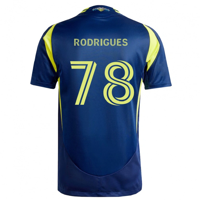 Danxen Herren Giuliano Rodrigues #78 Gelb Marineblau Auswärtstrikot Trikot 2026/27 T-Shirt Österreich