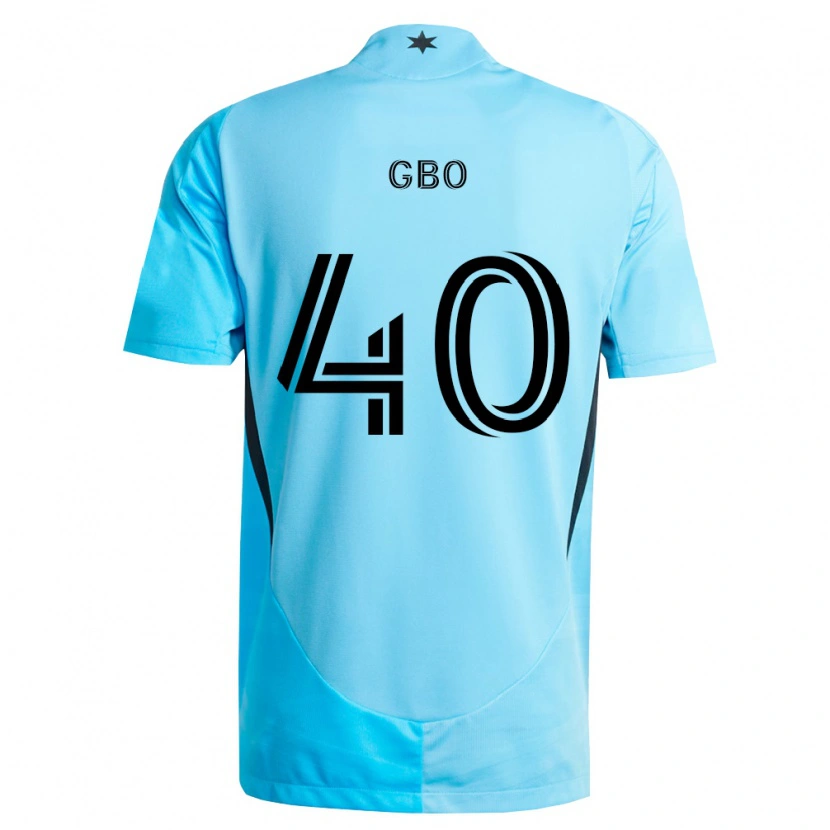Danxen Herren Cedrik Gbo #40 Hellblau Schwarz Auswärtstrikot Trikot 2026/27 T-Shirt Österreich