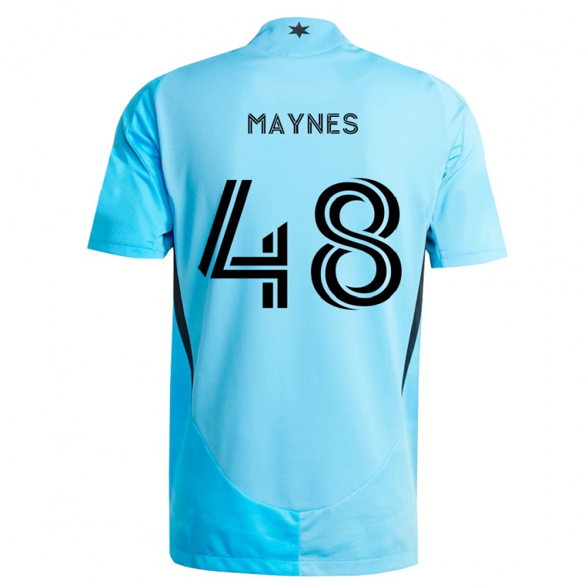 Danxen Herren William Maynes #48 Hellblau Schwarz Auswärtstrikot Trikot 2026/27 T-Shirt Österreich