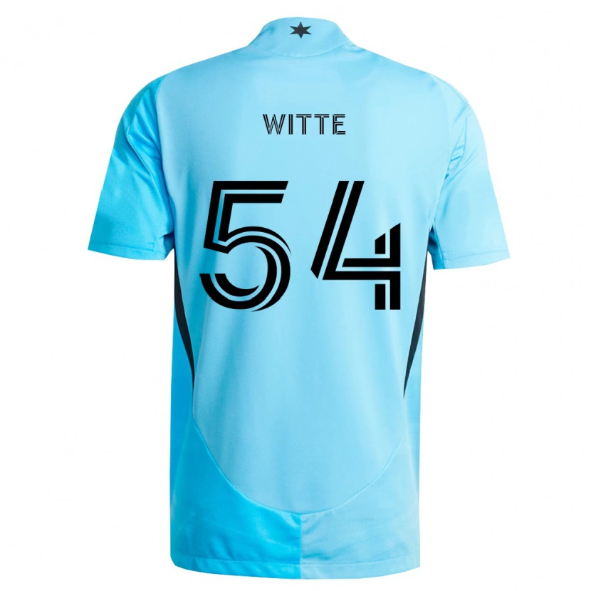 Danxen Herren Alex Witte #54 Hellblau Schwarz Auswärtstrikot Trikot 2026/27 T-Shirt Österreich
