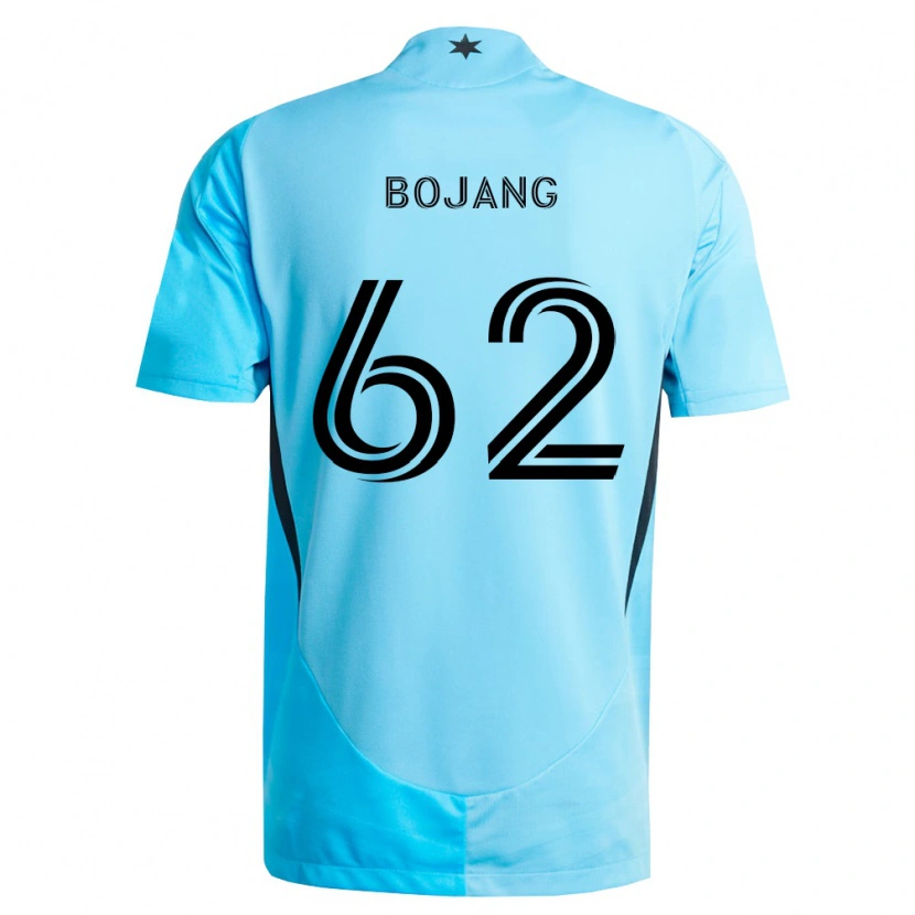 Danxen Herren Mohammad Bojang #62 Hellblau Schwarz Auswärtstrikot Trikot 2026/27 T-Shirt Österreich