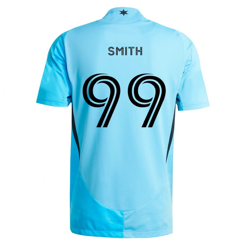 Danxen Herren Jordan Adebayo-Smith #99 Hellblau Schwarz Auswärtstrikot Trikot 2026/27 T-Shirt Österreich