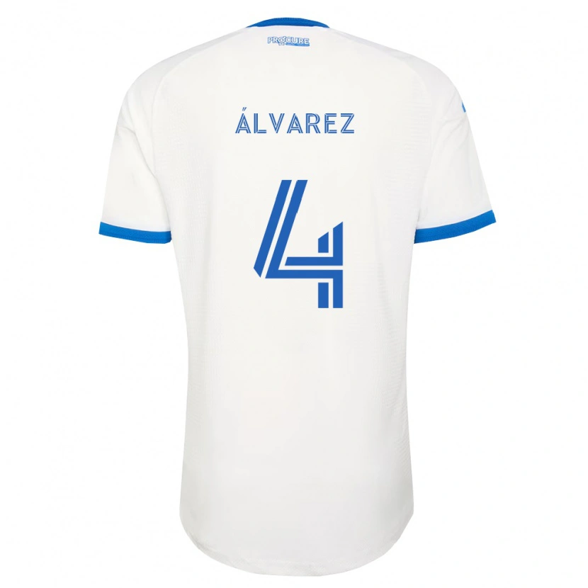 Danxen Herren Fernando Álvarez #4 Himmelblau Weiß Auswärtstrikot Trikot 2026/27 T-Shirt Österreich
