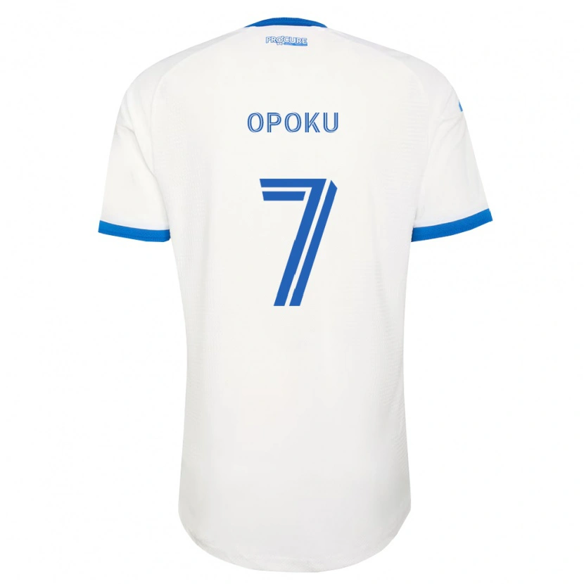 Danxen Herren Kwadwo Opoku #7 Himmelblau Weiß Auswärtstrikot Trikot 2026/27 T-Shirt Österreich