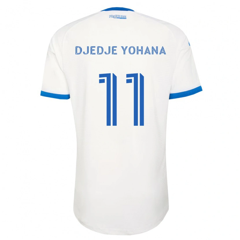 Danxen Herren Kabie Djedje Yohana #11 Himmelblau Weiß Auswärtstrikot Trikot 2026/27 T-Shirt Österreich