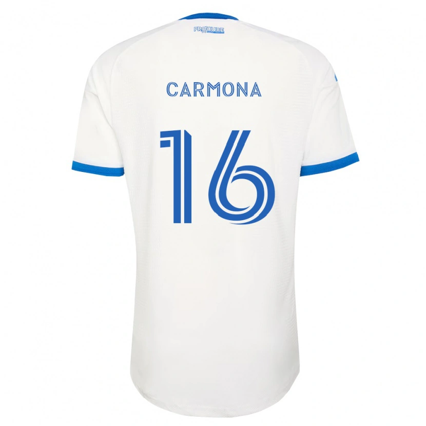 Danxen Herren Wikelman Carmona #16 Himmelblau Weiß Auswärtstrikot Trikot 2026/27 T-Shirt Österreich