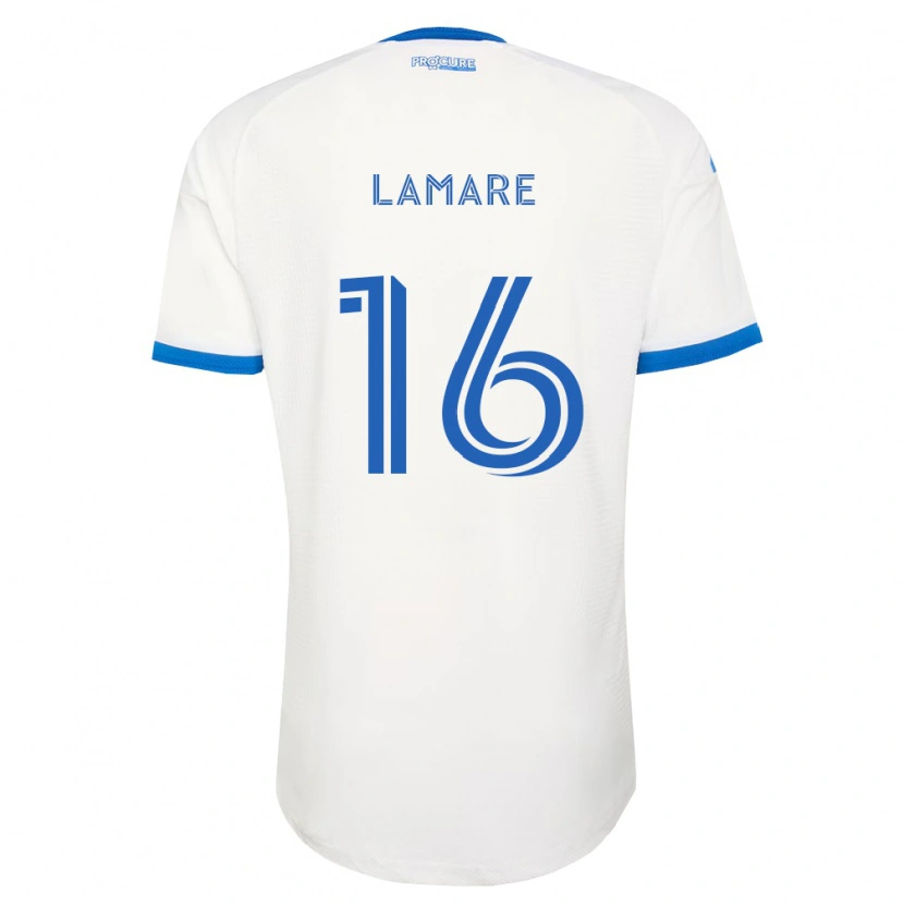 Danxen Herren Samuel Lamare #16 Himmelblau Weiß Auswärtstrikot Trikot 2026/27 T-Shirt Österreich
