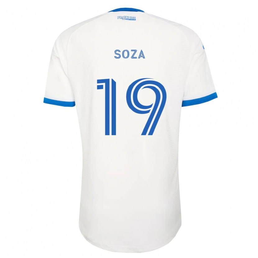 Danxen Herren Joel Soza #19 Himmelblau Weiß Auswärtstrikot Trikot 2026/27 T-Shirt Österreich