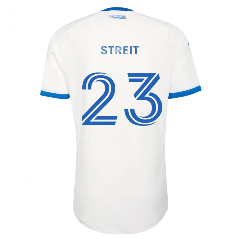 Danxen Herren Noah Streit #23 Himmelblau Weiß Auswärtstrikot Trikot 2026/27 T-Shirt Österreich