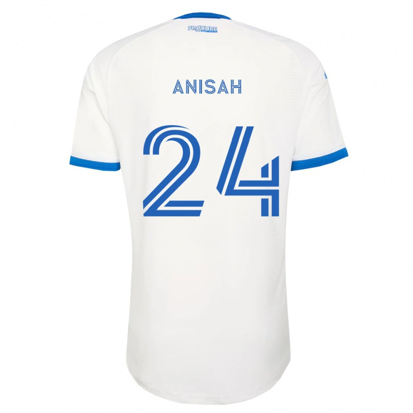 Danxen Herren Yusuf Anisah #24 Himmelblau Weiß Auswärtstrikot Trikot 2026/27 T-Shirt Österreich