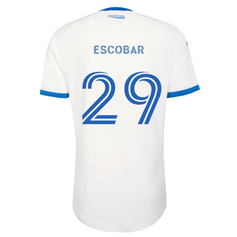 Danxen Herren Olger Escobar #29 Himmelblau Weiß Auswärtstrikot Trikot 2026/27 T-Shirt Österreich