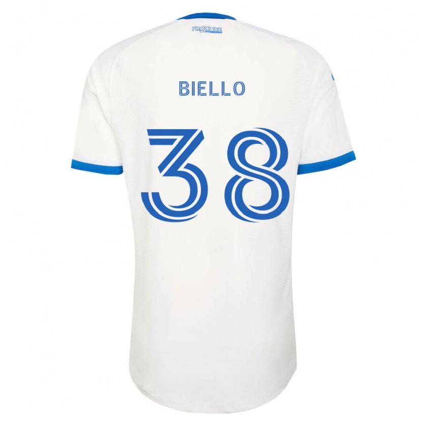 Danxen Herren Alessandro Biello #38 Himmelblau Weiß Auswärtstrikot Trikot 2026/27 T-Shirt Österreich