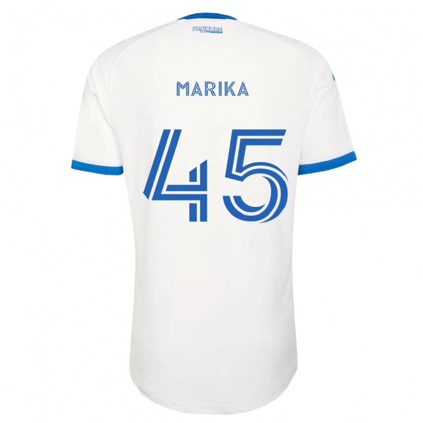 Danxen Herren Cregheur Marika #45 Himmelblau Weiß Auswärtstrikot Trikot 2026/27 T-Shirt Österreich
