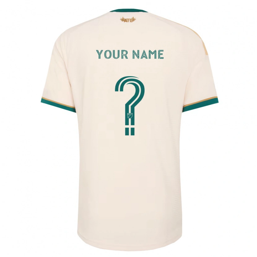 Danxen Herren Ihren Namen #0 Champagner Grün Auswärtstrikot Trikot 2026/27 T-Shirt Österreich