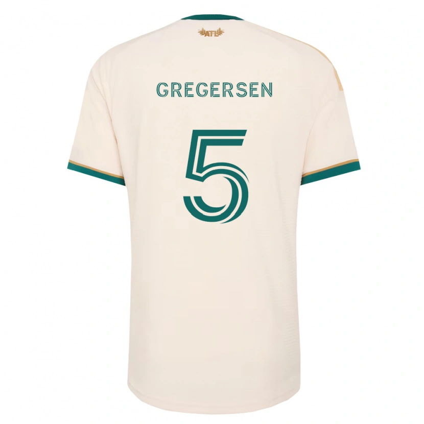 Danxen Herren Stian Gregersen #5 Champagner Grün Auswärtstrikot Trikot 2026/27 T-Shirt Österreich