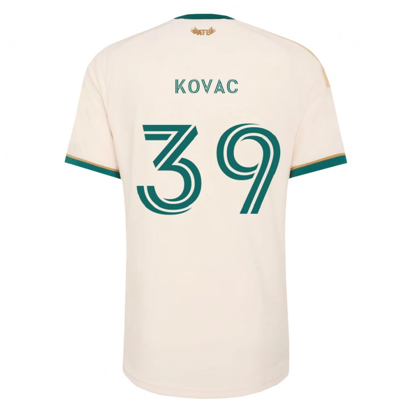 Danxen Herren Arif Kovac #39 Champagner Grün Auswärtstrikot Trikot 2026/27 T-Shirt Österreich