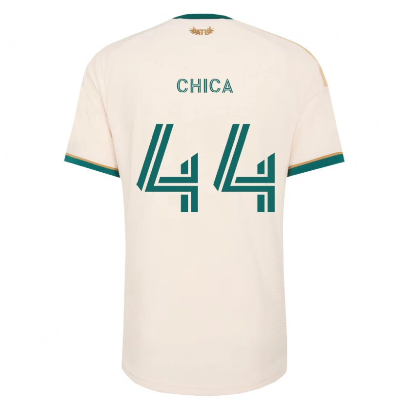 Danxen Herren Daniel Chica #44 Champagner Grün Auswärtstrikot Trikot 2026/27 T-Shirt Österreich