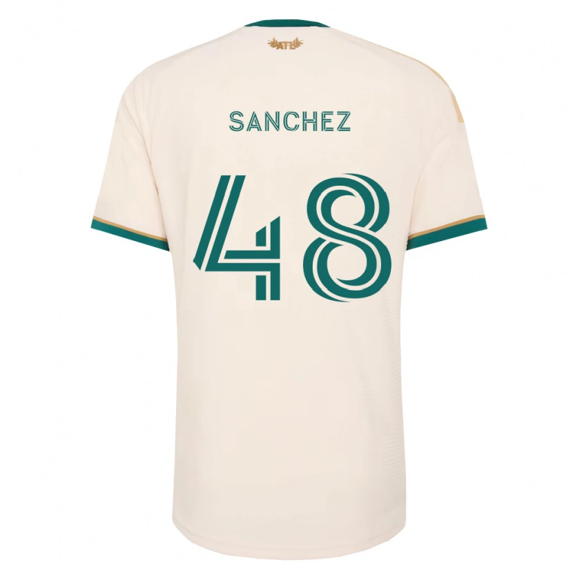 Danxen Herren Cooper Sanchez #48 Champagner Grün Auswärtstrikot Trikot 2026/27 T-Shirt Österreich