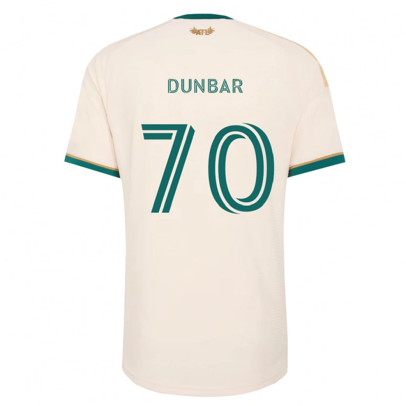 Danxen Herren Cameron Dunbar #70 Champagner Grün Auswärtstrikot Trikot 2026/27 T-Shirt Österreich