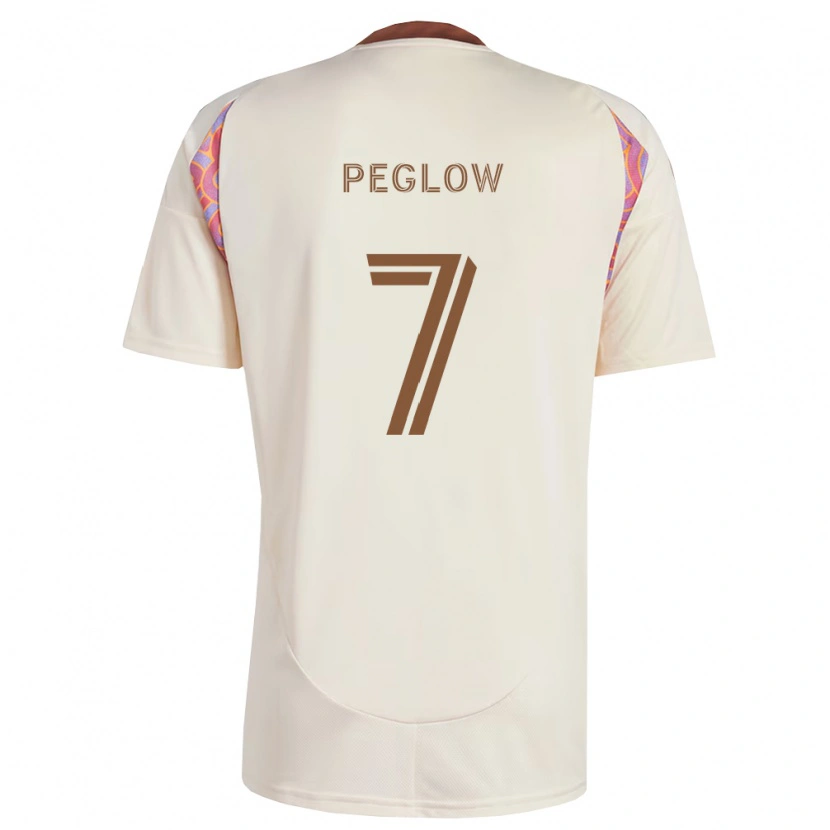 Danxen Herren João Gabriel Martins Peglow #7 Off-Weiß Pink Auswärtstrikot Trikot 2026/27 T-Shirt Österreich