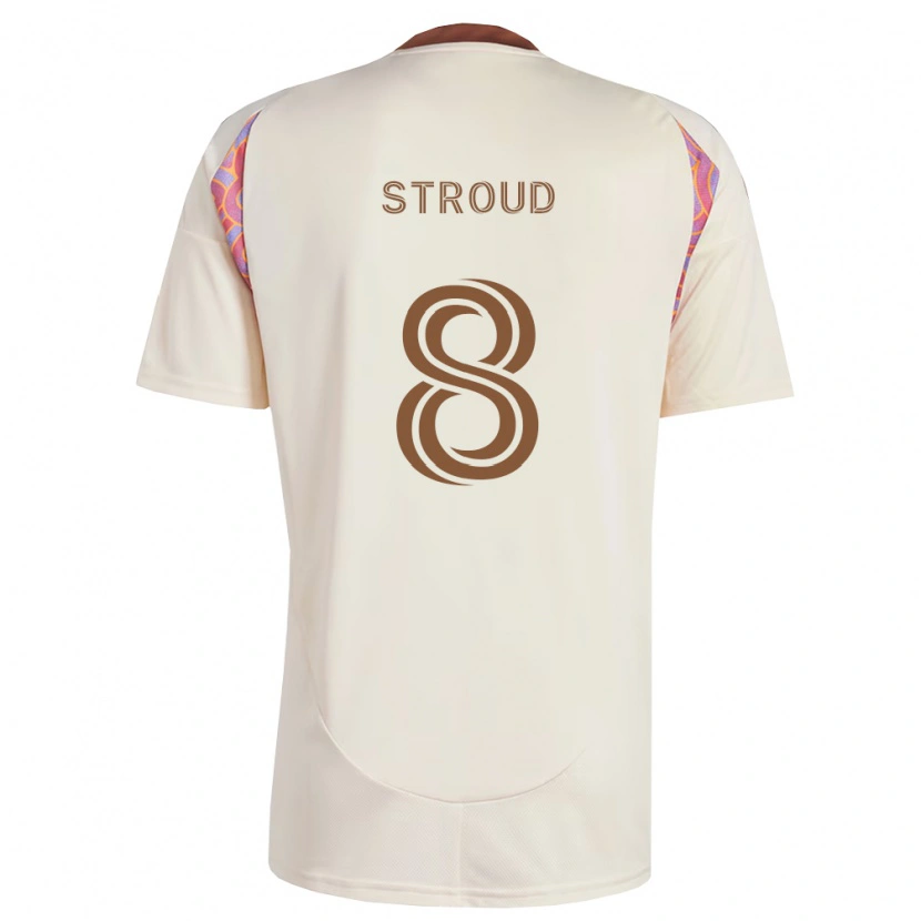Danxen Herren Jared Stroud #8 Off-Weiß Pink Auswärtstrikot Trikot 2026/27 T-Shirt Österreich