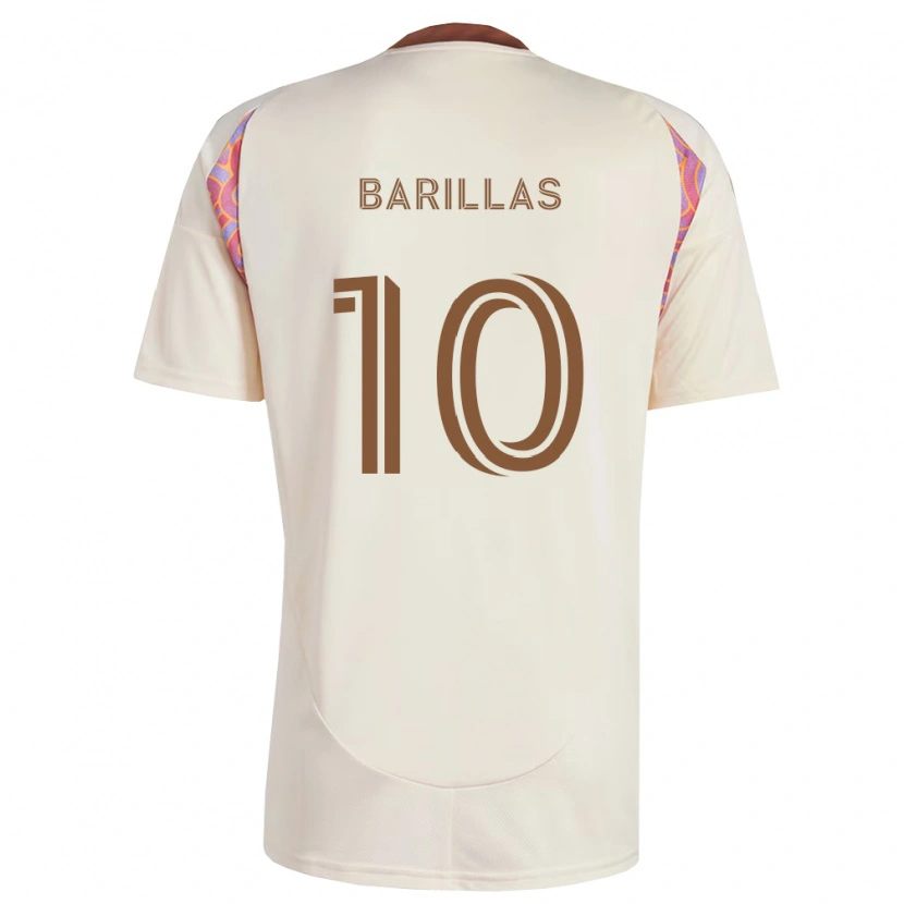 Danxen Herren Mayson Barillas #10 Off-Weiß Pink Auswärtstrikot Trikot 2026/27 T-Shirt Österreich