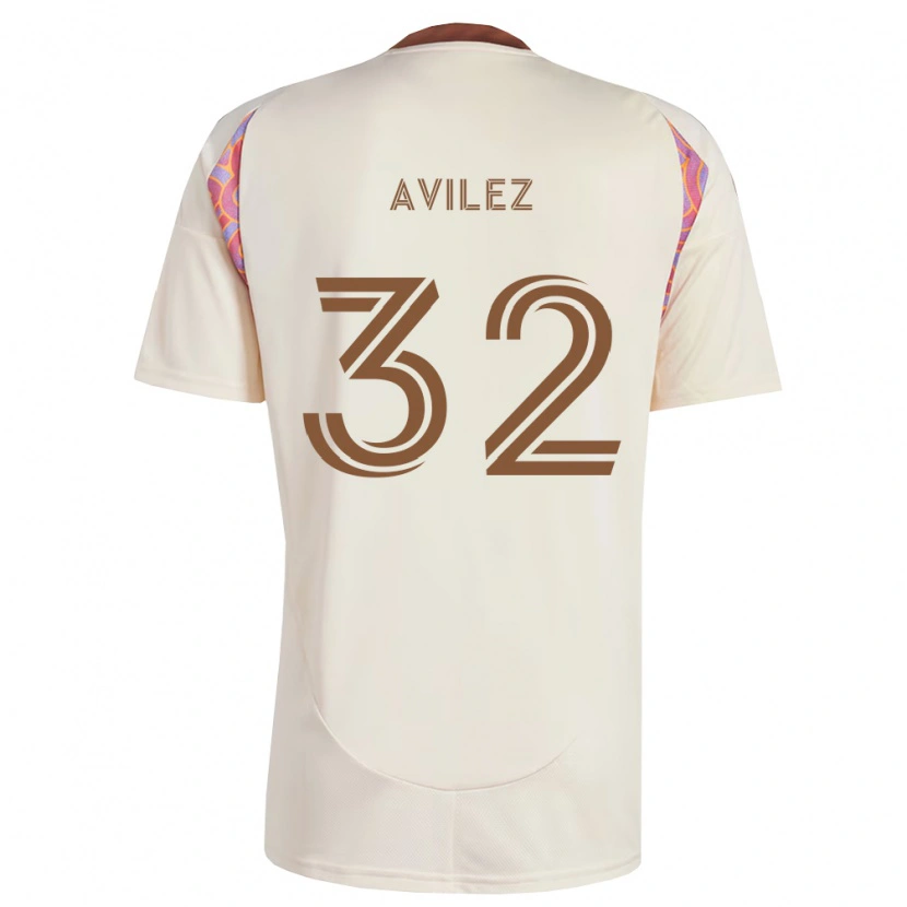Danxen Herren Oscar Avilez #32 Off-Weiß Pink Auswärtstrikot Trikot 2026/27 T-Shirt Österreich