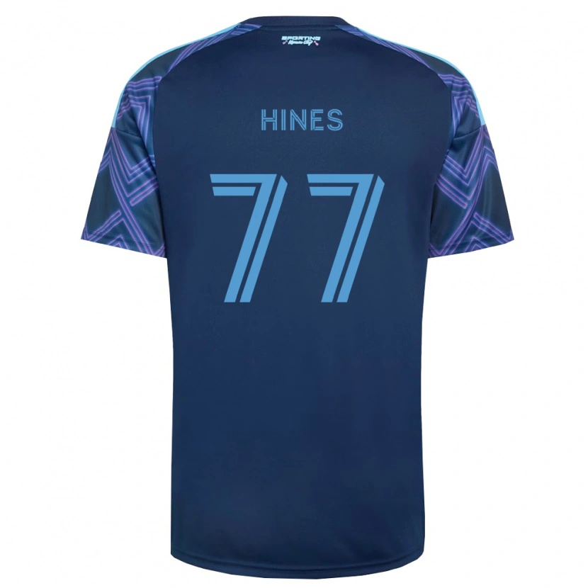 Danxen Herren Kashan Hines #77 Königsblau Violett Auswärtstrikot Trikot 2026/27 T-Shirt Österreich