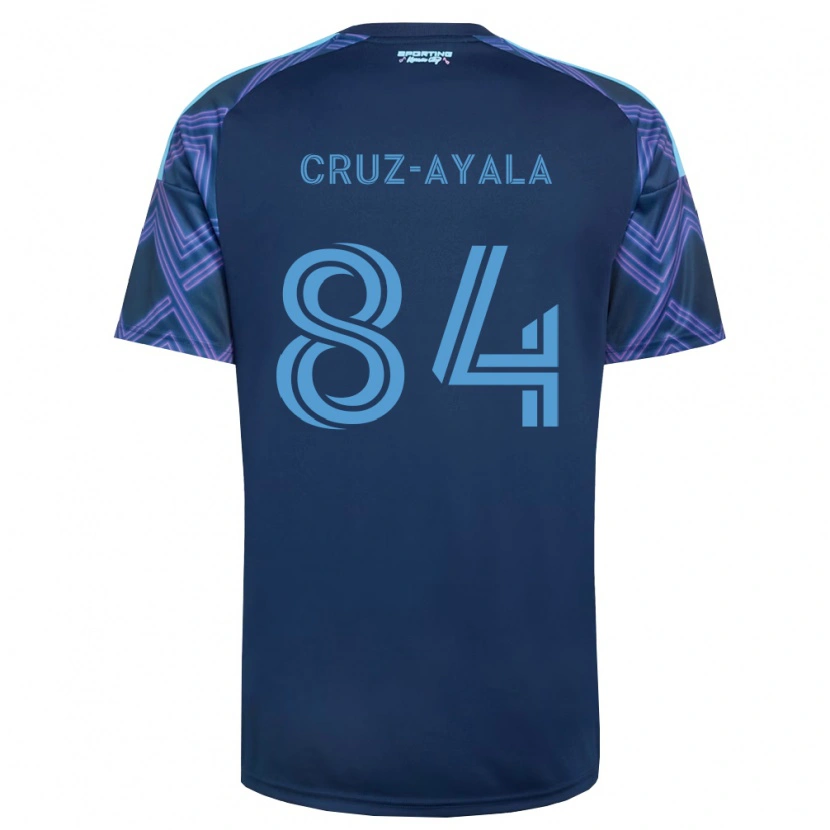 Danxen Herren Luis Cruz-Ayala #84 Königsblau Violett Auswärtstrikot Trikot 2026/27 T-Shirt Österreich